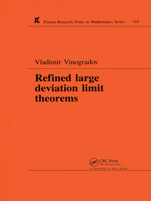 cover image of Refined Large Deviation Limit Theorems